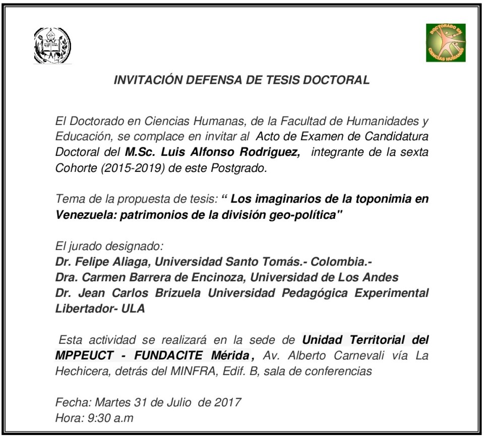 INVITACIÓN Examen de candidatura Luis Alfonso Rodriguez-001